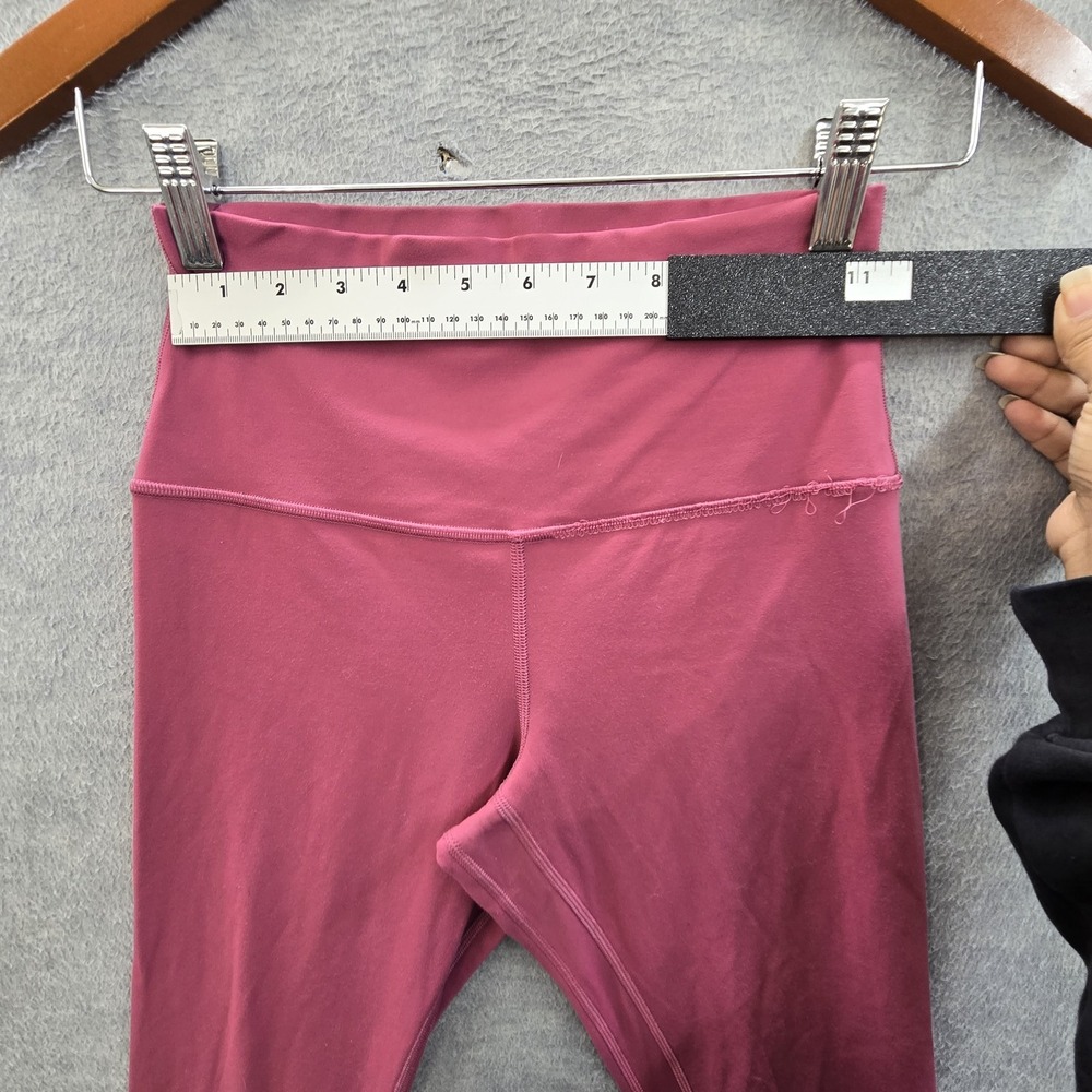 Lululemon Women Activewear Pants 6 Pink Align HR Legging LW5CT3S Slim 24" READ - Picture 7 of 12